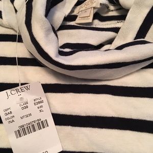 J. Crew striped turtleneck NWT